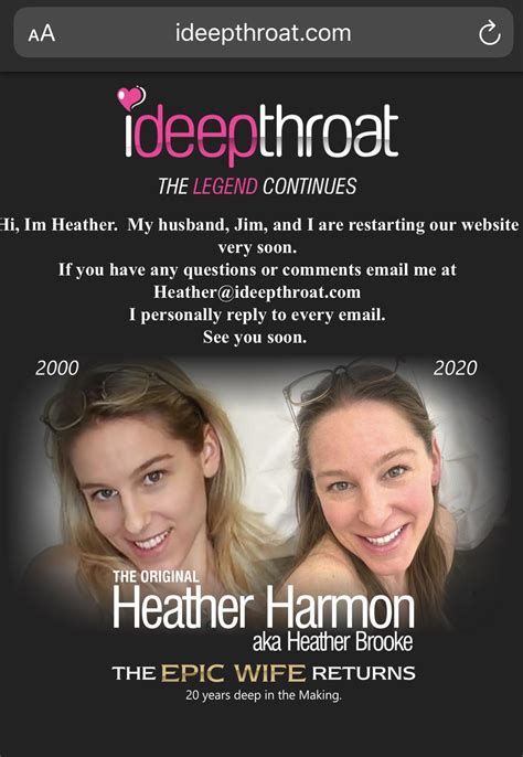 heather deep compilation|Ideepthroat Compilation Of 103 Clips Of Heather Brooke Part I.